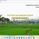 Penggunaan Aplikasi Sistem Keuangan Desa (Siskeudes) oleh Dosen Prodi Akuntansi Syariah sebagai Media Pembelajaran
